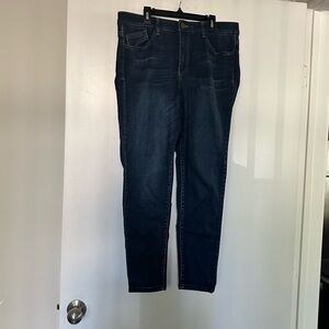 Wit & Wisdom Dark Indigo Skinny Jeans